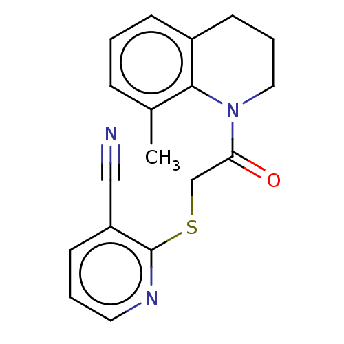 Chemical structure of BindingDB Monomer ID 190590
