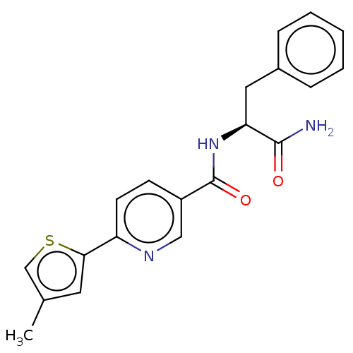 Chemical structure of BindingDB Monomer ID 193907