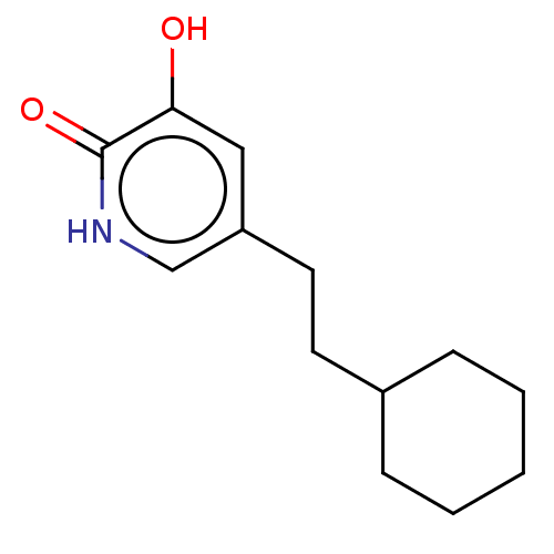 Chemical structure of BindingDB Monomer ID 196672
