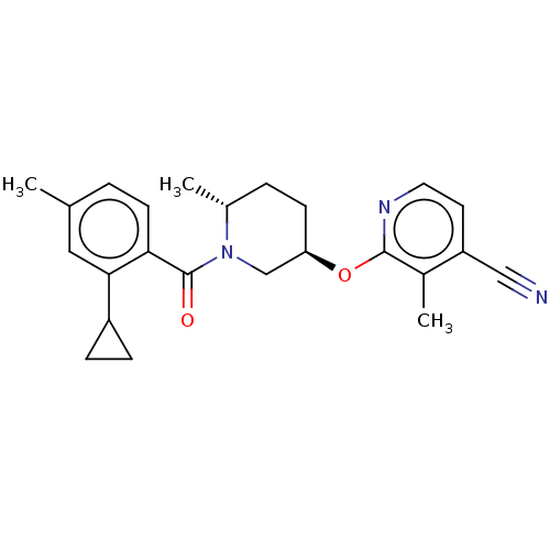 Chemical structure of BindingDB Monomer ID 205144