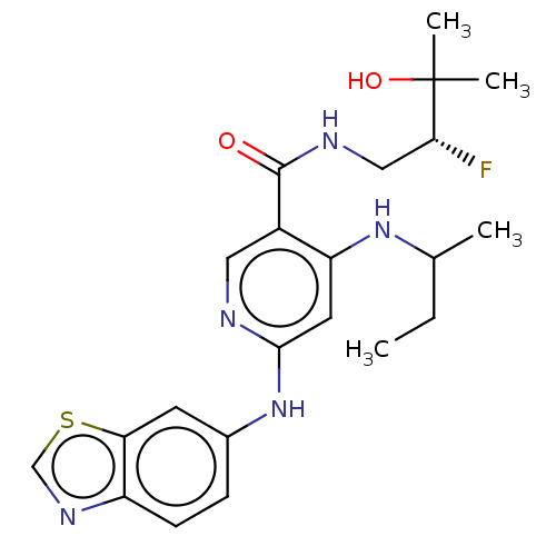 Chemical structure of BindingDB Monomer ID 209445