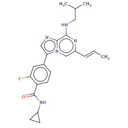Chemical structure of BindingDB Monomer ID 213802