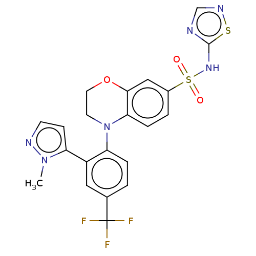 Chemical structure of BindingDB Monomer ID 231256