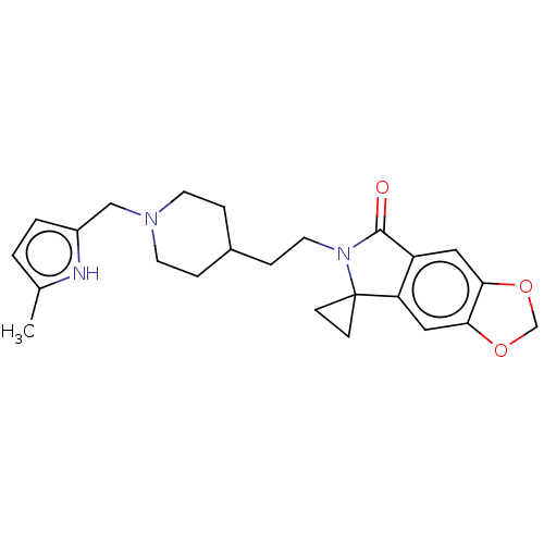 Chemical structure of BindingDB Monomer ID 231555