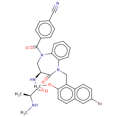 Chemical structure of BindingDB Monomer ID 243109