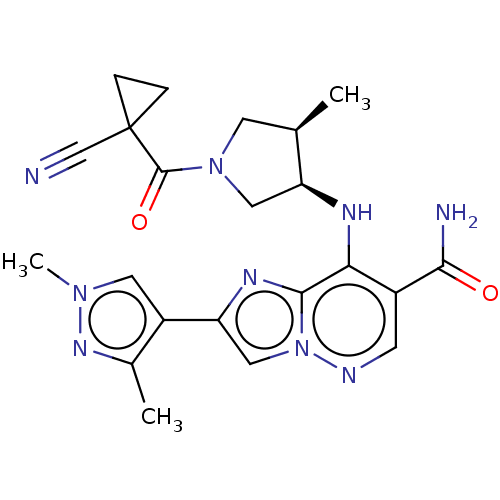 Chemical structure of BindingDB Monomer ID 245734