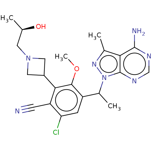 Chemical structure of BindingDB Monomer ID 261247
