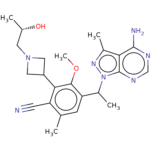 Chemical structure of BindingDB Monomer ID 261289