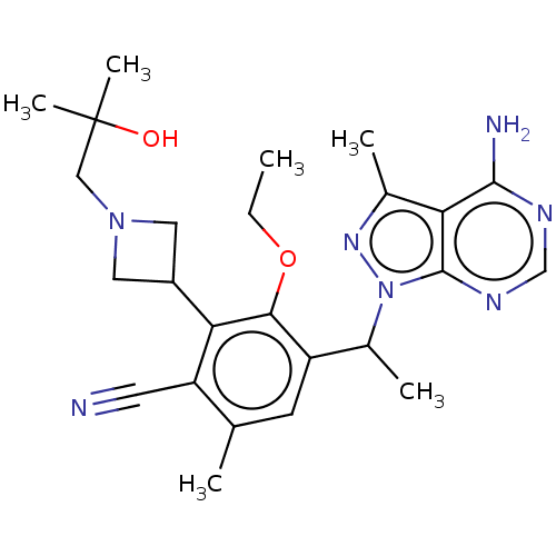Chemical structure of BindingDB Monomer ID 261299
