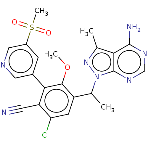 Chemical structure of BindingDB Monomer ID 261303