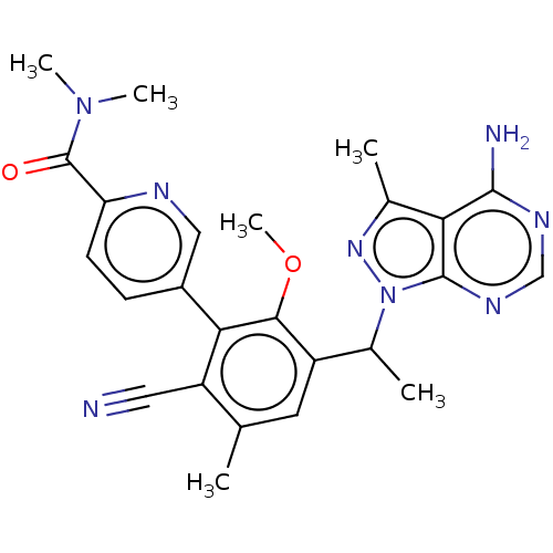Chemical structure of BindingDB Monomer ID 261315
