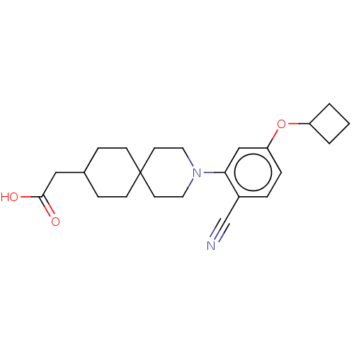 Chemical structure of BindingDB Monomer ID 261562