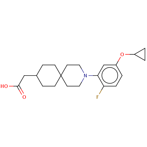 Chemical structure of BindingDB Monomer ID 261567