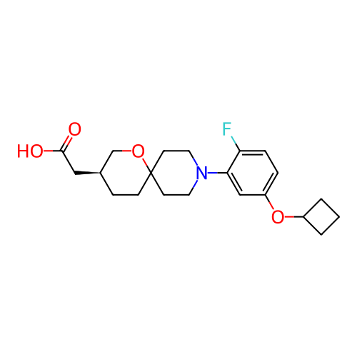 Chemical structure of BindingDB Monomer ID 261596