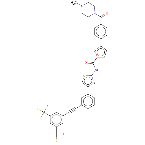 Chemical structure of BindingDB Monomer ID 261657