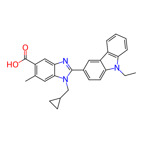 Chemical structure of BindingDB Monomer ID 261860