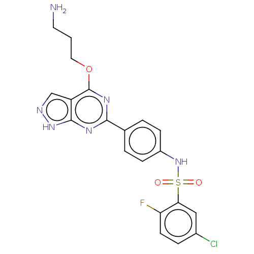 Chemical structure of BindingDB Monomer ID 268660