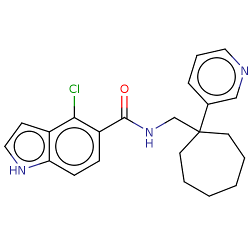 Chemical structure of BindingDB Monomer ID 274355