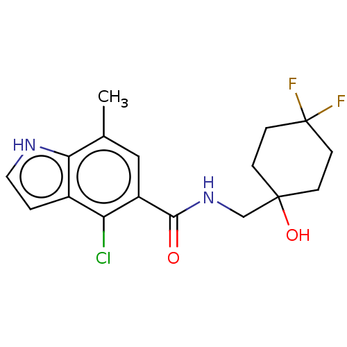 Chemical structure of BindingDB Monomer ID 274360