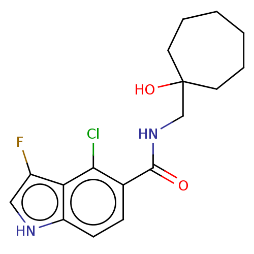 Chemical structure of BindingDB Monomer ID 274362