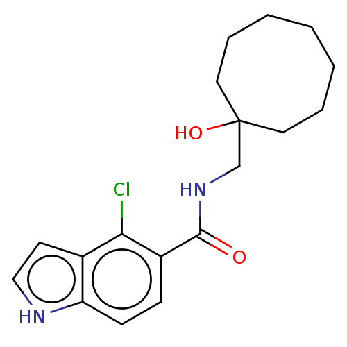 Chemical structure of BindingDB Monomer ID 274378