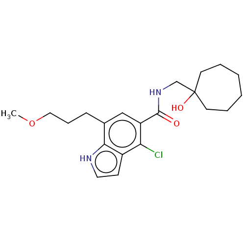 Chemical structure of BindingDB Monomer ID 274389