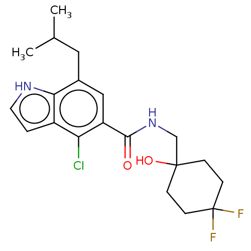 Chemical structure of BindingDB Monomer ID 274390