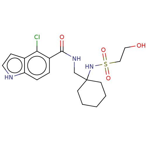 Chemical structure of BindingDB Monomer ID 274392