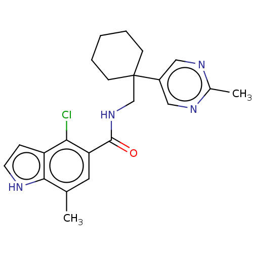 Chemical structure of BindingDB Monomer ID 274398