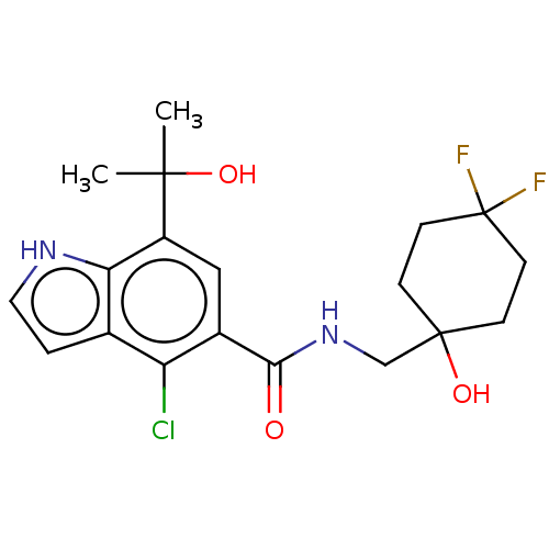 Chemical structure of BindingDB Monomer ID 274404