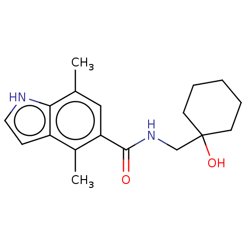 Chemical structure of BindingDB Monomer ID 274407