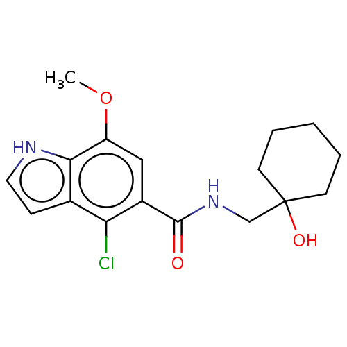 Chemical structure of BindingDB Monomer ID 274412