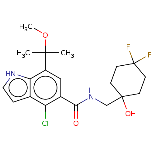 Chemical structure of BindingDB Monomer ID 274431
