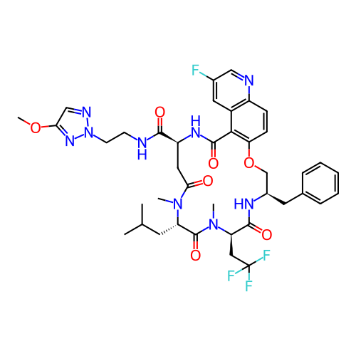Chemical structure of BindingDB Monomer ID 277565