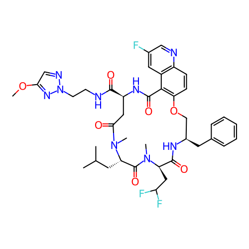 Chemical structure of BindingDB Monomer ID 277573