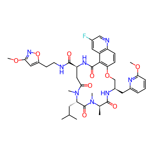 Chemical structure of BindingDB Monomer ID 277634