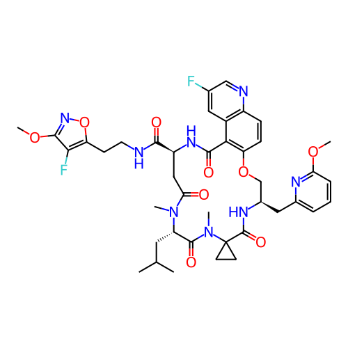 Chemical structure of BindingDB Monomer ID 277660