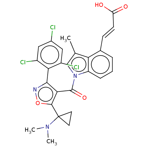 Chemical structure of BindingDB Monomer ID 278620