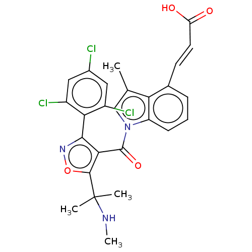 Chemical structure of BindingDB Monomer ID 278622