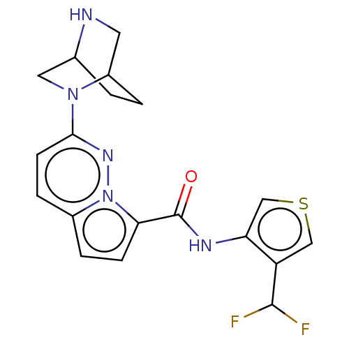 Chemical structure of BindingDB Monomer ID 278758