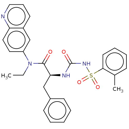 Chemical structure of BindingDB Monomer ID 279400