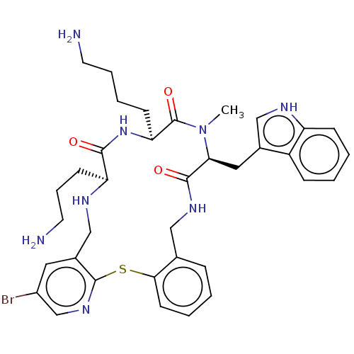 Chemical structure of BindingDB Monomer ID 281027