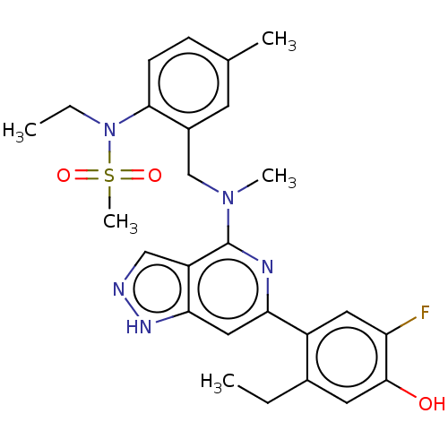 Chemical structure of BindingDB Monomer ID 281336