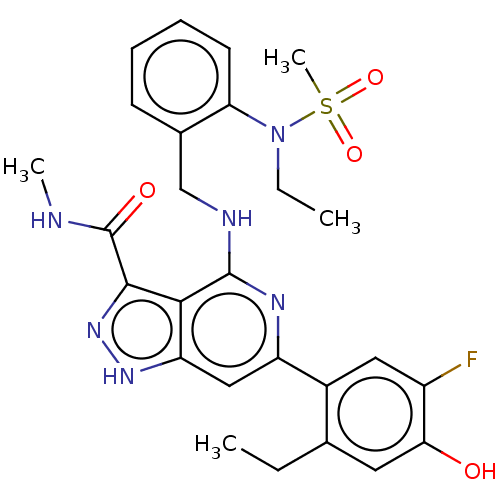 Chemical structure of BindingDB Monomer ID 281356