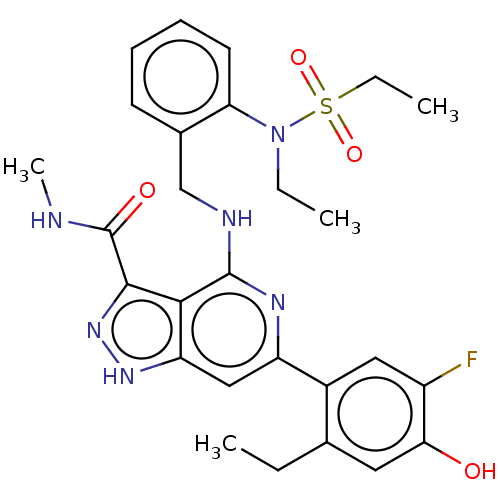 Chemical structure of BindingDB Monomer ID 281357