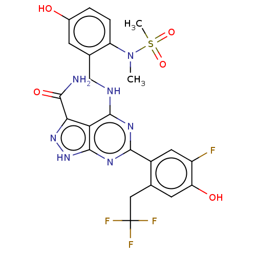 Chemical structure of BindingDB Monomer ID 281390