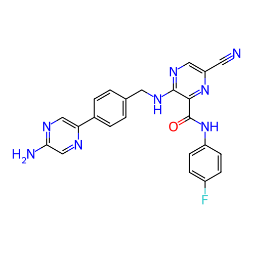 Chemical structure of BindingDB Monomer ID 282154
