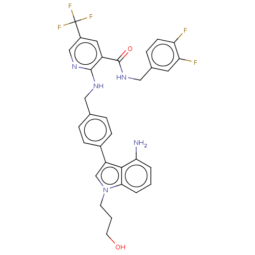 Chemical structure of BindingDB Monomer ID 282454