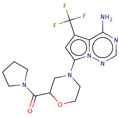 Chemical structure of BindingDB Monomer ID 284921