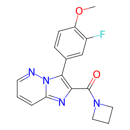 Chemical structure of BindingDB Monomer ID 285582
